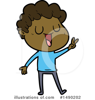Royalty-Free (RF) Boy Clipart Illustration by lineartestpilot - Stock Sample #1490202