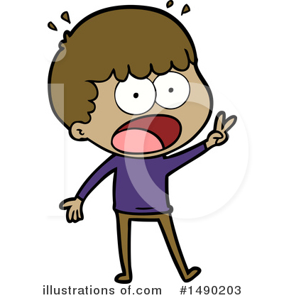 Royalty-Free (RF) Boy Clipart Illustration by lineartestpilot - Stock Sample #1490203