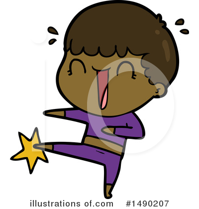 Royalty-Free (RF) Boy Clipart Illustration by lineartestpilot - Stock Sample #1490207