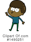 Boy Clipart #1490251 by lineartestpilot