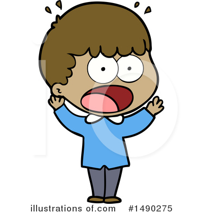 Royalty-Free (RF) Boy Clipart Illustration by lineartestpilot - Stock Sample #1490275