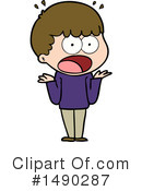 Boy Clipart #1490287 by lineartestpilot
