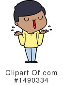 Boy Clipart #1490334 by lineartestpilot