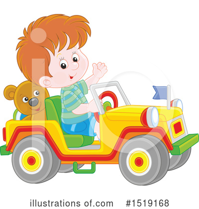Jeep Clipart #1519168 by Alex Bannykh