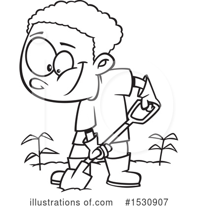 Royalty-Free (RF) Boy Clipart Illustration by toonaday - Stock Sample #1530907