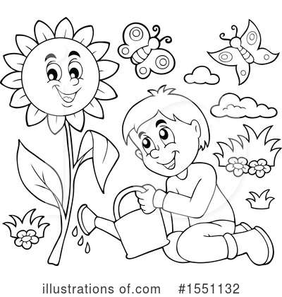 Sunflowers Clipart #1551132 by visekart
