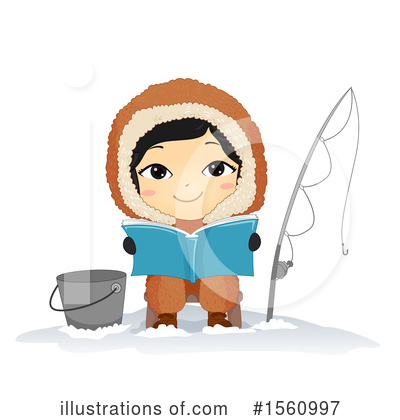 Ice Fishing Clipart #1560997 by BNP Design Studio