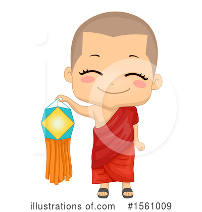 Monks Clipart #1561009 by BNP Design Studio