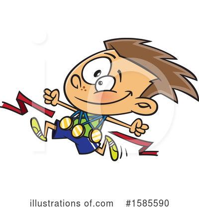Runner Clipart #1585590 by toonaday