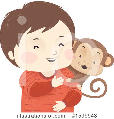 Monkey Clipart #1599943 by BNP Design Studio