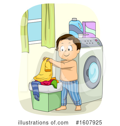 Laundry Clipart #1607925 by BNP Design Studio