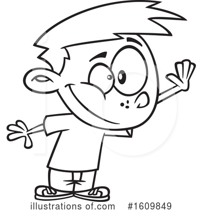 Royalty-Free (RF) Boy Clipart Illustration by toonaday - Stock Sample #1609849
