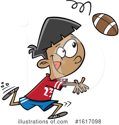 American Football Clipart #1617098 by toonaday