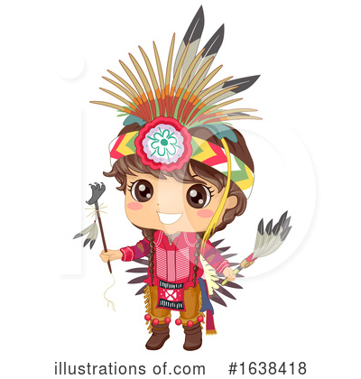 Native American Clipart #1638418 by BNP Design Studio