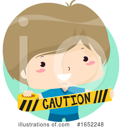 Caution Tape Clipart #1652248 by BNP Design Studio