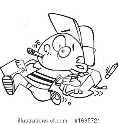 Royalty-Free (RF) Boy Clipart Illustration by toonaday - Stock Sample #1665721