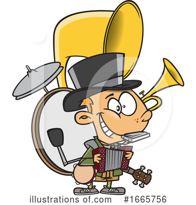Royalty-Free (RF) Boy Clipart Illustration by toonaday - Stock Sample #1665756