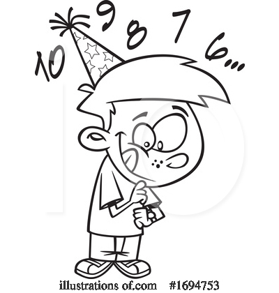 Royalty-Free (RF) Boy Clipart Illustration by toonaday - Stock Sample #1694753
