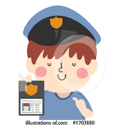Officer Clipart #1703880 by BNP Design Studio
