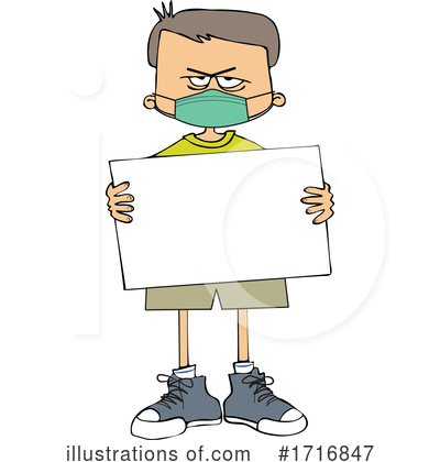 Protester Clipart #1716847 by djart