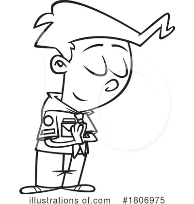 Royalty-Free (RF) Boy Clipart Illustration by toonaday - Stock Sample #1806975