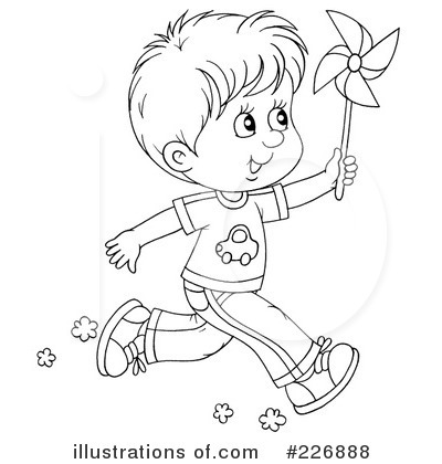 Royalty-Free (RF) Boy Clipart Illustration by Alex Bannykh - Stock Sample #226888