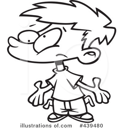 Royalty-Free (RF) Boy Clipart Illustration by toonaday - Stock Sample #439480
