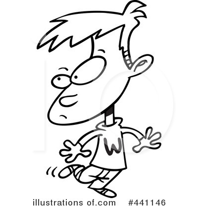 Royalty-Free (RF) Boy Clipart Illustration by toonaday - Stock Sample #441146