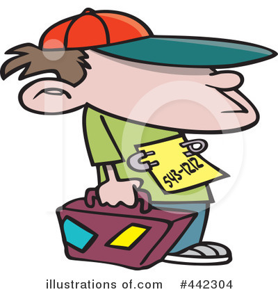Royalty-Free (RF) Boy Clipart Illustration by toonaday - Stock Sample #442304