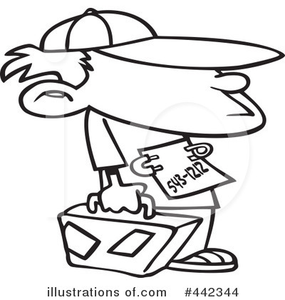 Royalty-Free (RF) Boy Clipart Illustration by toonaday - Stock Sample #442344