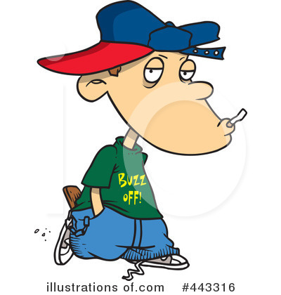 Royalty-Free (RF) Boy Clipart Illustration by toonaday - Stock Sample #443316