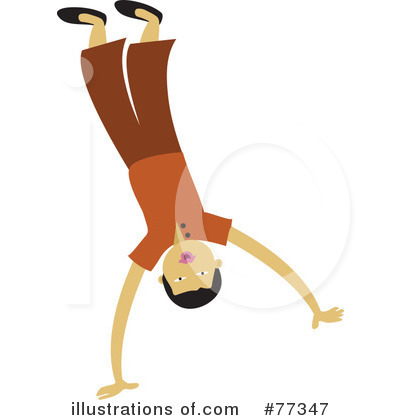 Handstand Clipart #77347 by Prawny