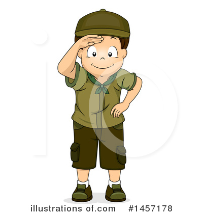 Royalty-Free (RF) Boy Scout Clipart Illustration by BNP Design Studio - Stock Sample #1457178