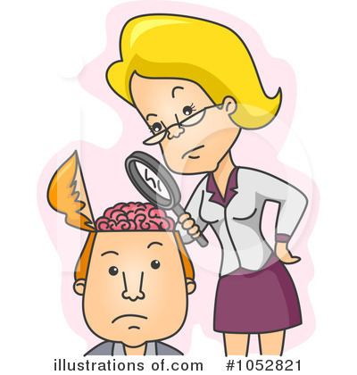 Royalty-Free (RF) Brain Clipart Illustration by BNP Design Studio - Stock Sample #1052821