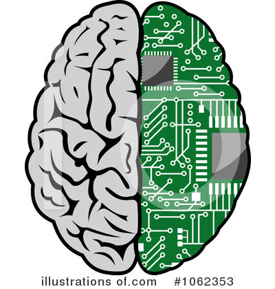Royalty-Free (RF) Brain Clipart Illustration by Vector Tradition SM - Stock Sample #1062353