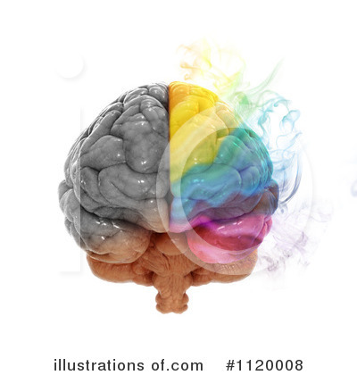 Royalty-Free (RF) Brain Clipart Illustration by Mopic - Stock Sample #1120008