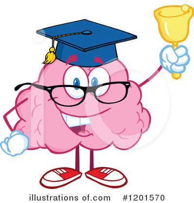 Royalty-Free (RF) Brain Clipart Illustration by Hit Toon - Stock Sample #1201570