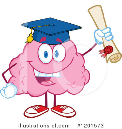 Royalty-Free (RF) Brain Clipart Illustration by Hit Toon - Stock Sample #1201573