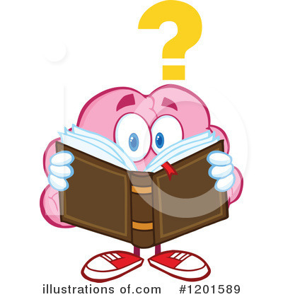 Royalty-Free (RF) Brain Clipart Illustration by Hit Toon - Stock Sample #1201589