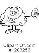 Brain Clipart #1203253 by Hit Toon