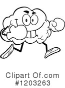 Brain Clipart #1203263 by Hit Toon