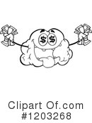 Brain Clipart #1203268 by Hit Toon