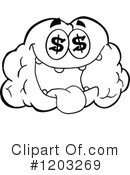 Brain Clipart #1203269 by Hit Toon