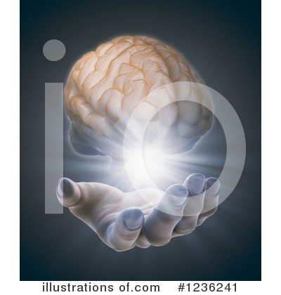 Royalty-Free (RF) Brain Clipart Illustration by Mopic - Stock Sample #1236241