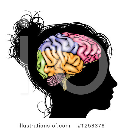 Brain Clipart #1258376 by AtStockIllustration