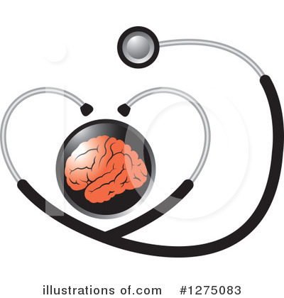 Royalty-Free (RF) Brain Clipart Illustration by Lal Perera - Stock Sample #1275083