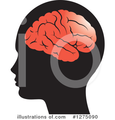 Royalty-Free (RF) Brain Clipart Illustration by Lal Perera - Stock Sample #1275090