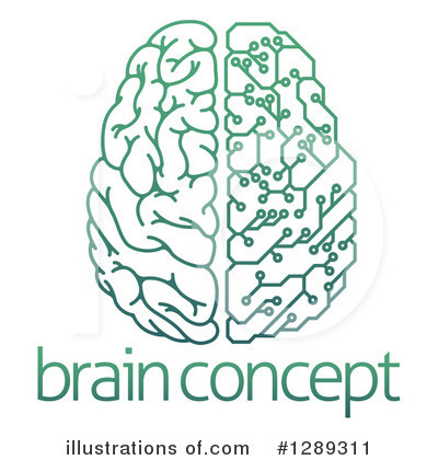 Royalty-Free (RF) Brain Clipart Illustration by AtStockIllustration - Stock Sample #1289311