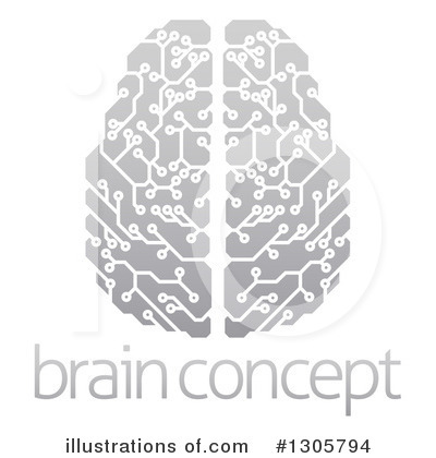Royalty-Free (RF) Brain Clipart Illustration by AtStockIllustration - Stock Sample #1305794