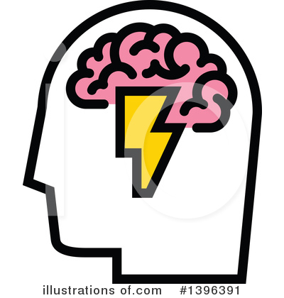 Royalty-Free (RF) Brain Clipart Illustration by elena - Stock Sample #1396391